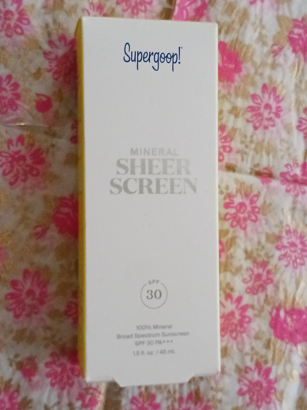 ✨️SEALED✨️ Supergoop! Mineral Sheer Screen SPF 30 - Picture 1 of 16